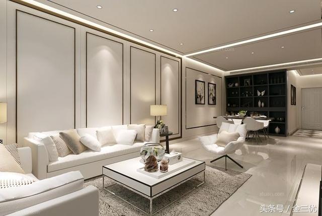 沙發(fā)背景墻不知道怎么裝修？25款不同風格布局，總有一款你喜歡的