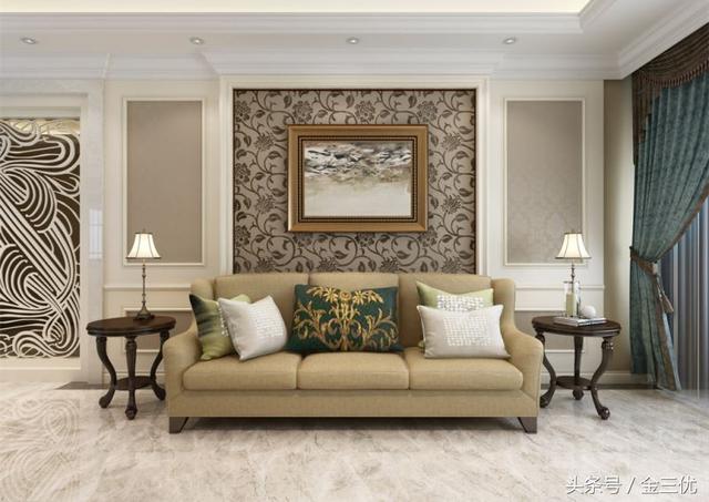 沙發(fā)背景墻不知道怎么裝修？25款不同風格布局，總有一款你喜歡的