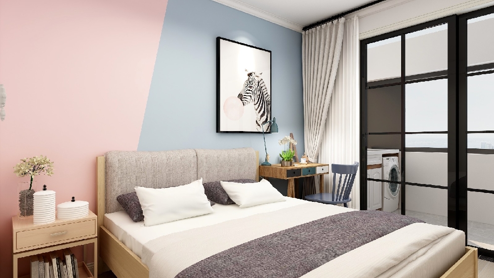 手繪墻素材圖片電視背景北歐風(fēng)格_墻壁紙電視背景_電視背景墻的圖大全